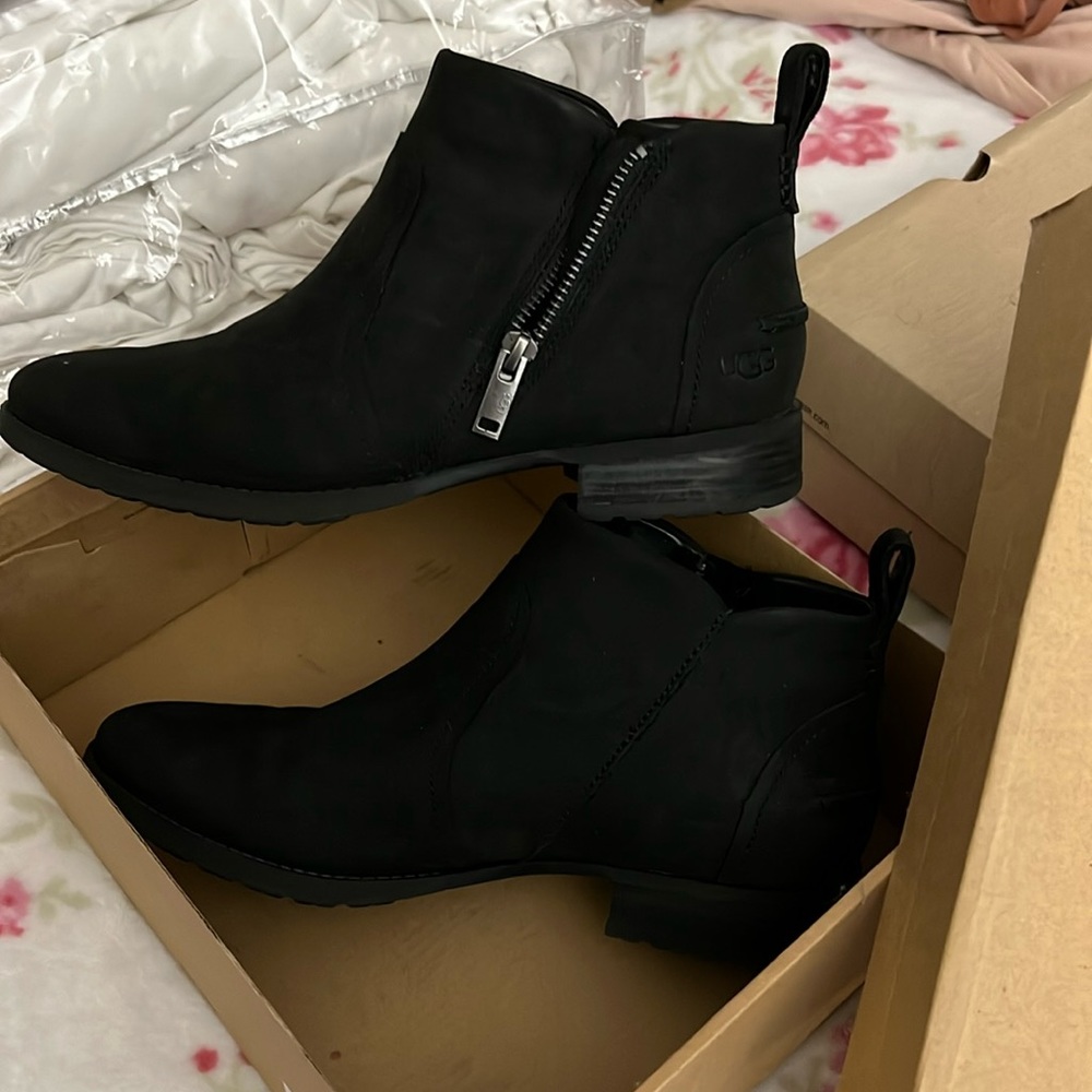 Ugg Black Aureo II Booties